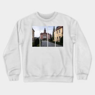 Walbrzych, Poland - Projekt Riese, Ksiaz castle. The germans bored here hundreds meters of underground tunnels during WW2. It is located in the Walbrzyski Foothills Crewneck Sweatshirt